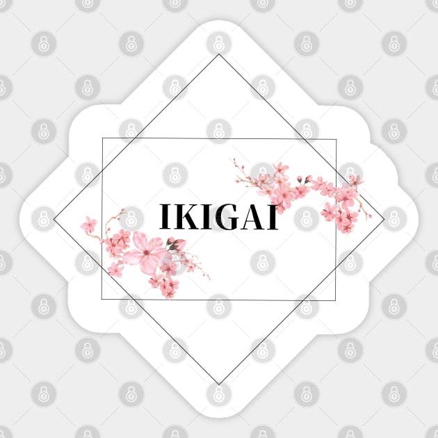 IKIGAI Sticker by kanchan